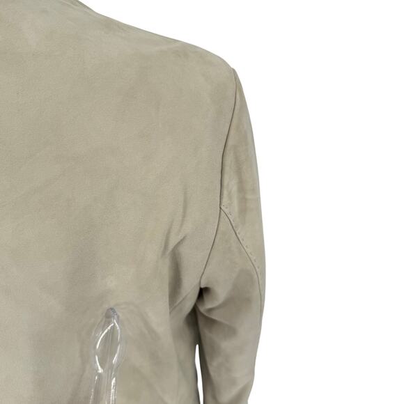 Robert Graham Casual Cream Suede Sport Coat Blazer Jacket Size 40 - Picture 5 of 16